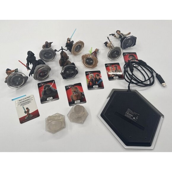 Disney Infinity 3.0 Star Wars Figures with Cards & Disc Lot of 17 - Picture 4 of 12